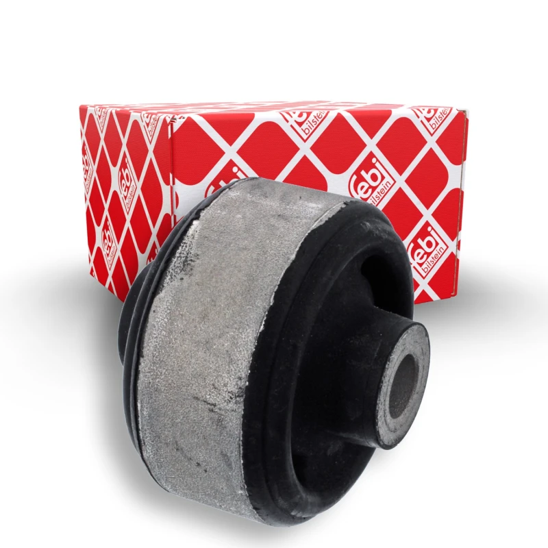 Image of FEBI BILSTEIN 45321 Arm Bushes Front Axle Right, Rubber-Metal Mount Elastomer Control Arm-/Trailing Arm Bush (251)
