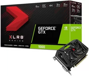 Image of PNY XLR8 Gaming GeForce GTX1660 6GB GDDR5 Graphics Card
