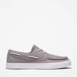 Image of Timberland Union Wharf 2.0 Ek+ Boat Shoe For Men In Grey Medium Grey, Size 10