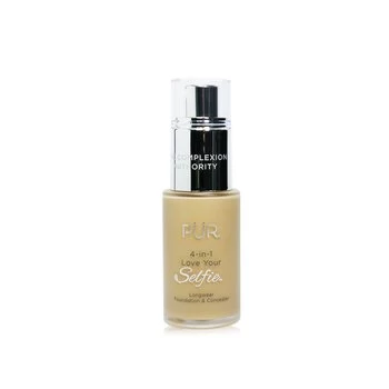 Image of PUR (PurMinerals)4 in 1 Love Your Selfie Longwear Foundation & Concealer - #MG5 Almond (Golden Medium Skin With Golden Undertones) 30ml/1oz