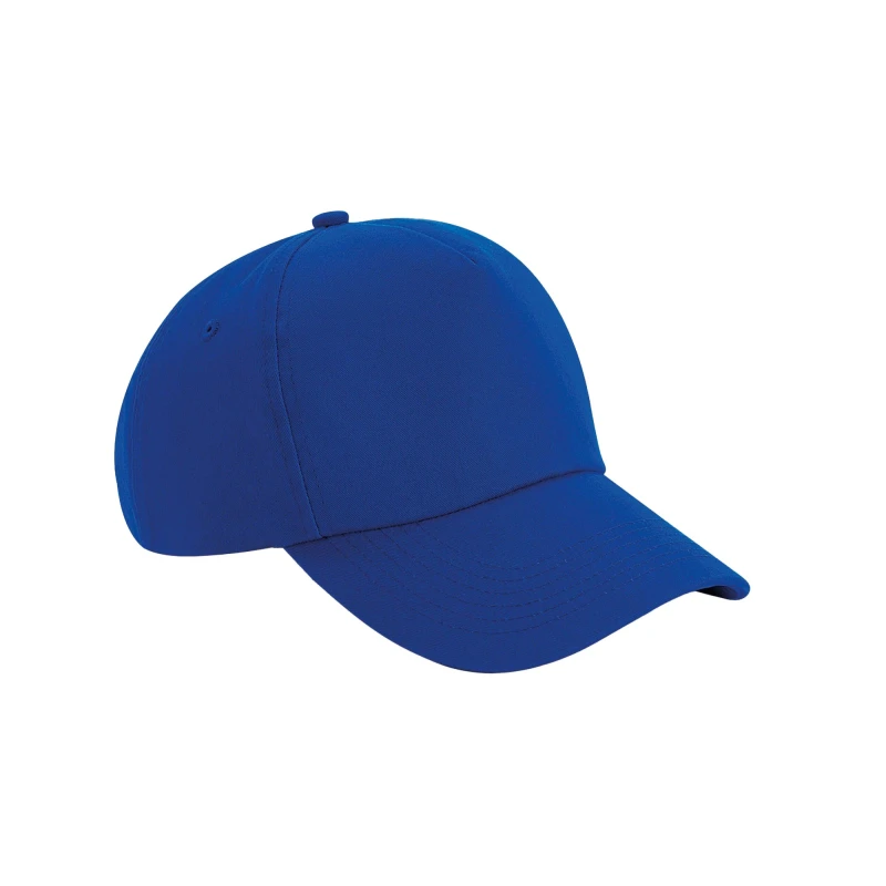 Image of Beechfield Beechfield Men Authentic 5 Panel Cap in Pale Blue Pale Blue One Size Male 5063417944027