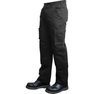 image of Cargo Trousers Black 30" W 31" Leg