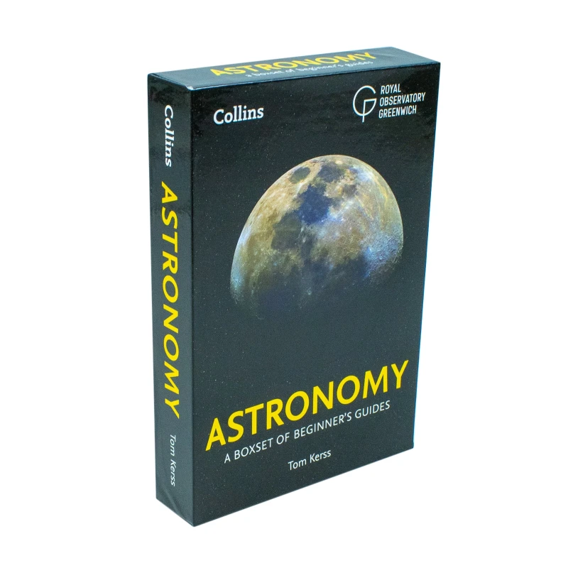 Image of Royal Observatory Greenwich 4 Book Collection Stargazing Beginners Guide Tom Kerss Books