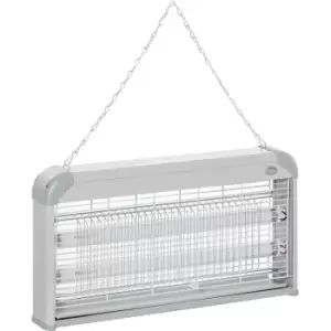 Image of Free Standing Wall Hanging 30W Electric Fly Mosquito Killer 60m2 Coverage Electric Fly Zapper, Bug Zapper, Insect Killer - Outsunny