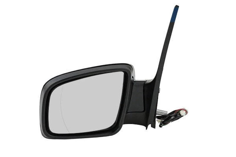 Image of JOHNS 50 42 37-61 Wing mirror Left, black, Heatable Outside Mirror (50)