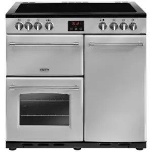 Image of Belling Farmhouse 90E 90cm Electric Range Cooker - Silver