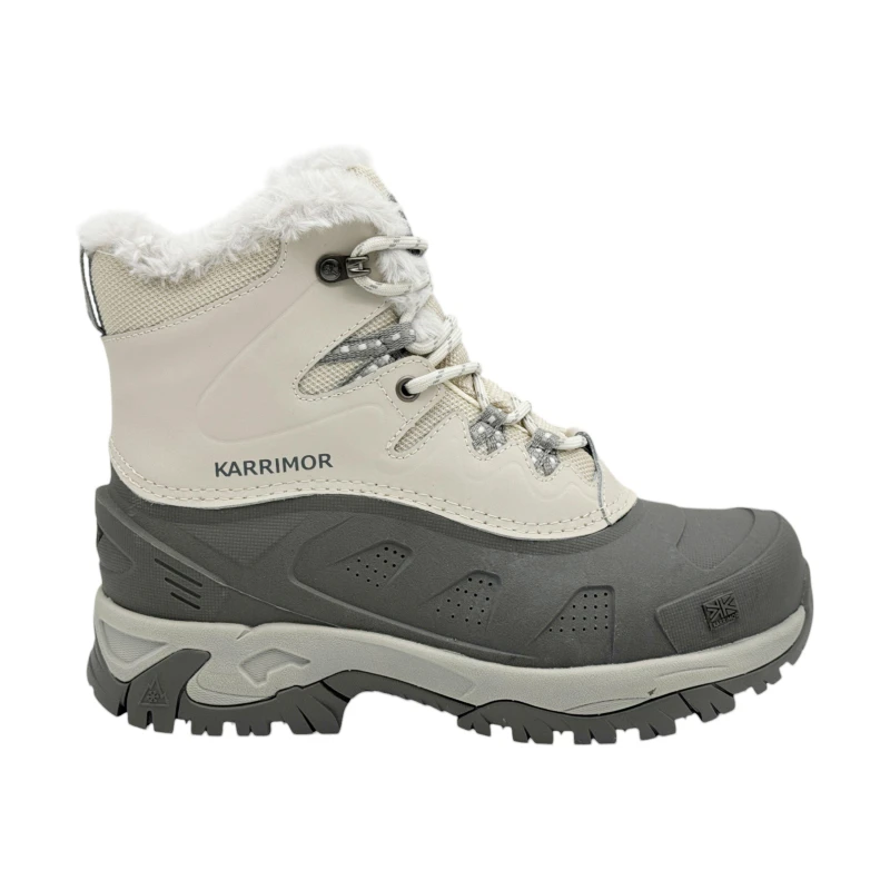Image of Karrimor Womens Snowfur Winter Insulated Water Resistant Snow Boots White female 6 (39)