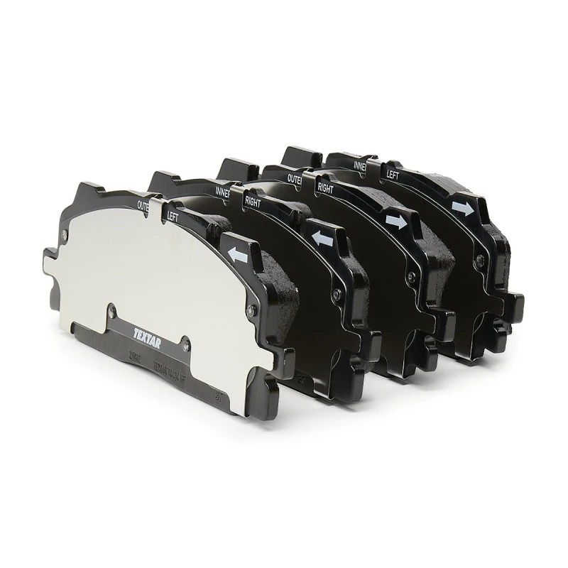 Image of TEXTAR 2586101 Brake pad set prepared for wear warning indicator, with accessories Brake Pad Set,disc brake (402)