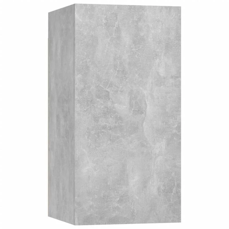 Image of VIDAXL TV Cabinet Concrete Grey 30.5x30x60cm Engineered Wood Vidaxl 8720286351895