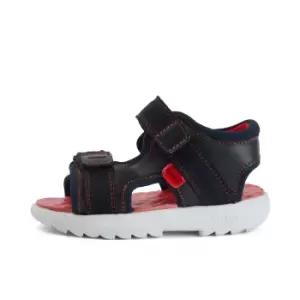 image of KICKERS KICKSTER SANDAL LTHR IM NVY - 10