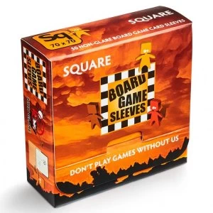 Image of Dragon Shield Board Game Sleeves: Non Glare - Square (fits cards of 69x69mm) 50 Sleeves - 10 Packs