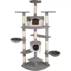 image of Tectake Cat Tree Scratching Post Duki - Grey