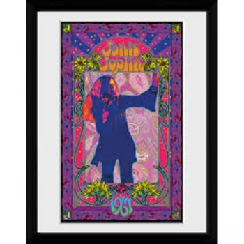 image of Janis Joplin - Purple Masse Collector Print