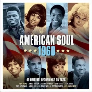 Image of American Soul 1960 by Various Artists CD Album