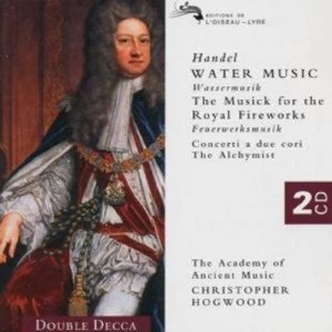 image of Handel Water Music/The Musick for the Royal Fireworks by George Frideric Handel CD Album