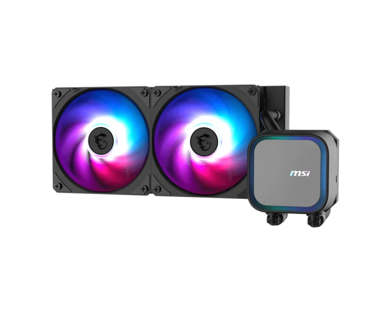 Image of MSI MAG CORELIQUID A13 240mm RGB AIO Liquid CPU Cooler - Black MAG CORELIQUID A13 240