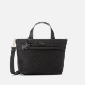 Image of Radley Womens Penton Mews Medium Multiway Grab Ziptop Tote Bag - Black