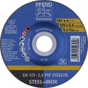 image of PFERD EH 125-2,4 PSF STEELOX 61720326 Cutting disc (off-set) 125mm 25 pc(s)