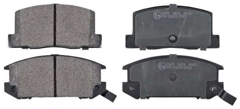 Image of A.B.S. 36605 Brake pad set with acoustic wear warning Brake Pad Set,disc brake (402)