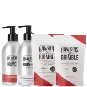 image of Hawkins & Brimble Refill & Pouch Bundle