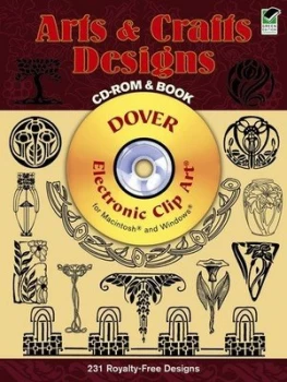 Image of Arts and Crafts Designs by Marty Noble Paperback