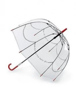 Image of Lulu Guinness Put On Your Pearls Girls Clear Umbrella