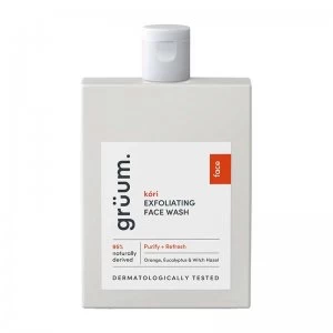 image of gruum Kori Exfoliating Face Wash 120ml