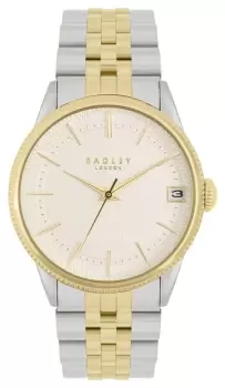 Radley RY4625 Womens Beige Dial Two-Tone Stainless Watch