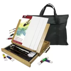 image of Royal and Langnickel Watercolour Travel Easel Set, none