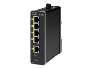 Image of Cisco IE-1000-4T1T-LM network switch Managed Fast Ethernet...