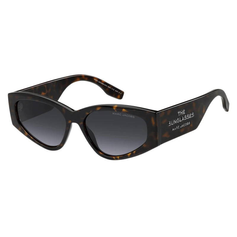Image of Marc Jacobs Marc Cat Eye Havana Grey female 56 cm