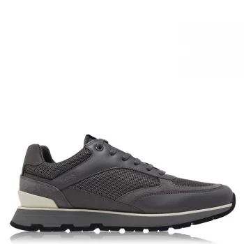 Image of Hugo Boss Arigon Runner Trainers Grey Size 10 Men