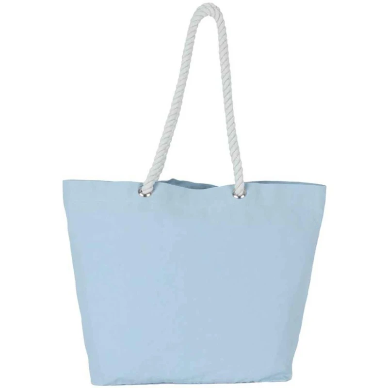 Image of Kimood Womens Washed Cotton Tote Bag in Pale Pink Pale Pink Female One Size