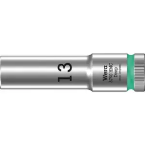 Image of Wera 8790 HMC Deep 1/2" Drive Hexagon Socket Metric 1/2" 13mm