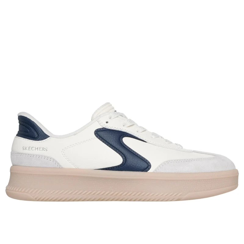 Image of Womens Trainers Skechers Hotshot Hi Lifted Luxe Blanc Female 39