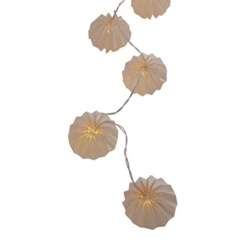 Image of Lighting Collection Hobart White String Light
