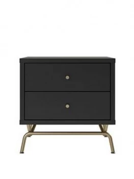 image of Cosmoliving By Cosmopolitan Nova End Table - Black