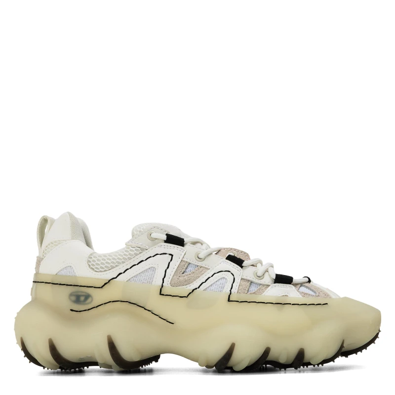 Image of Diesel Mens Everyday Neutral Road Running Shoes White male 6.5 (40)