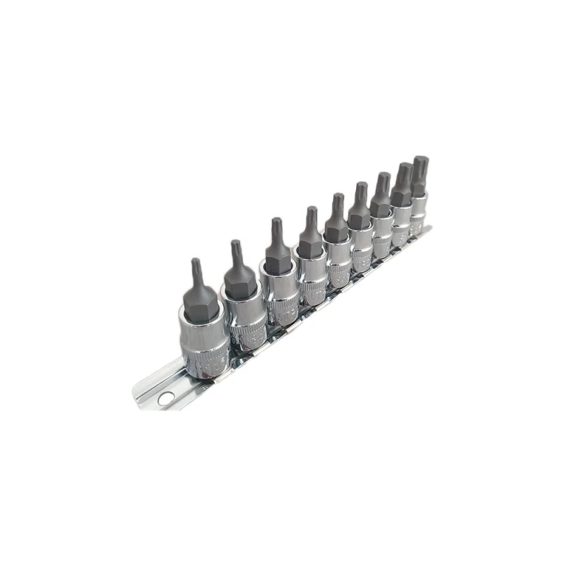 Image of Weber Tools WT-8646 Screwdriver Bit Set Number of tools: 9 Screwdriver Bit Set (6625)