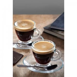 image of Ravenhead Entertain Set of 2 Espresso Cups and Saucers