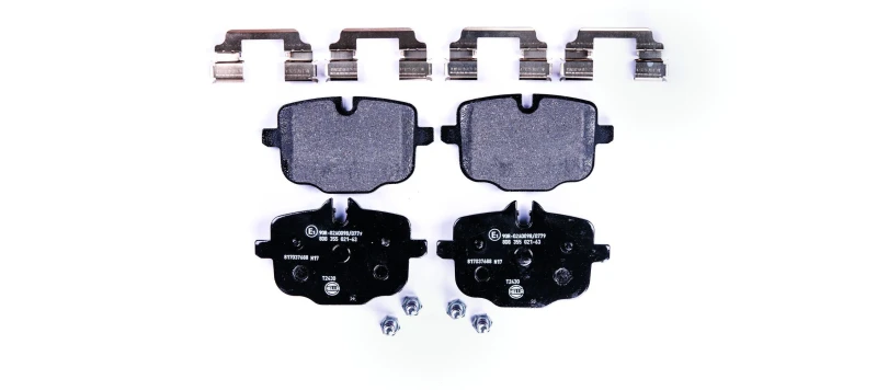 Image of HELLA Brake pad set HELLA 8DB 355 021-631