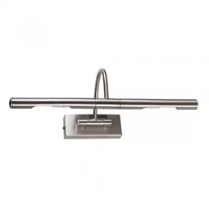 Image of Capri Traditional Picture Wall Light in Satin Nickel