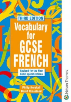 Image of Vocabulary for Gcse French - 3rd Edition by Philip Horsfall Paperback