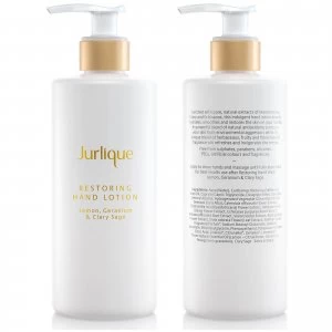 Image of Jurlique Restoring Lemon, Geranium and Clary Sage Hand Lotion 300ml