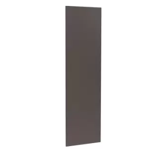 Image of KitchenKIT J-Pull Handleless 65cm Wall End Panel - Gloss Graphite