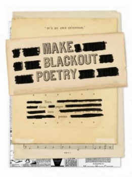 Image of Make Blackout Poetry Turn These Pages into Poems by John Carroll
