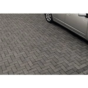 image of Marshalls Driveline Priora Block Paving Charcoal 200 x 100 x 60mm Pack of 404