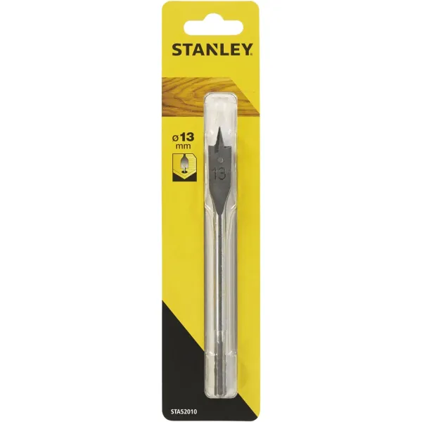 image of Stanley Flat Wood Drill Bit 13mm - STA52010-QZ