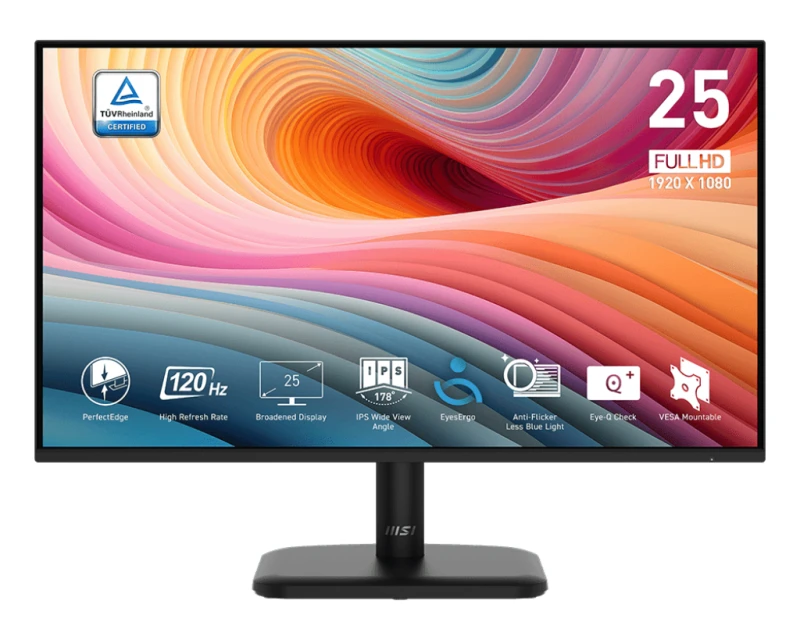Image of MSI PRO MP251L E2 computer monitor 62.2cm (24.5") 1920 x 1080 pi