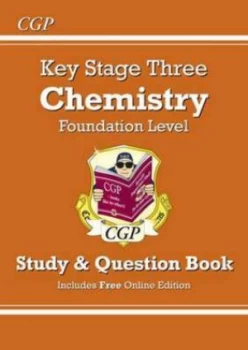 Image of Ks3 Chemistry Study and Question Book with Online Edition - Foundation Hardback